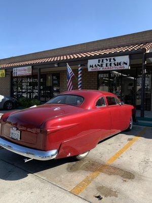 More cool cars at Keyes. '40 Ford.