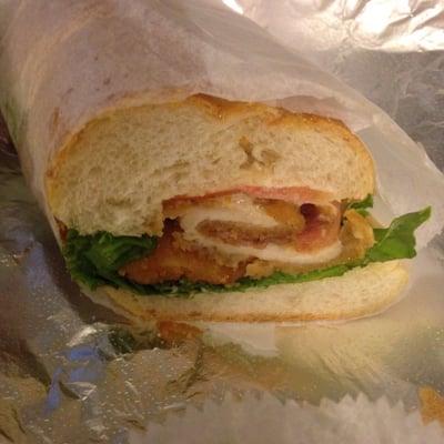 #5 - chicken cutlet, bacon, lettuce, tomato, mayo