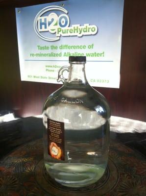 Pristine Ionized Drinking Water!