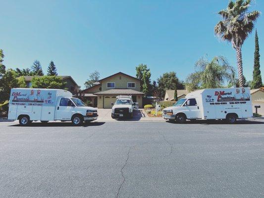 Tankless water heater install in Roseville, CA