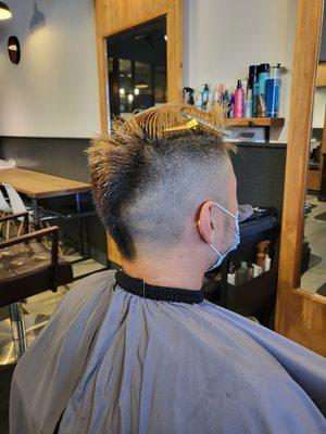 Men's haircut