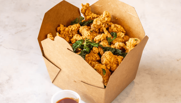 Basil Popcorn Chicken.