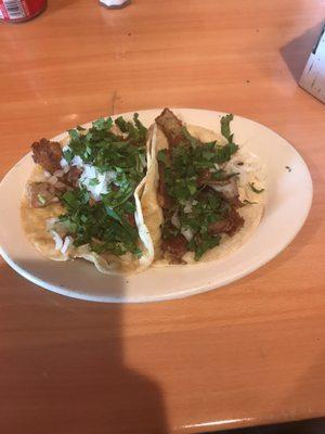 Tacos de tripa  sooooo good