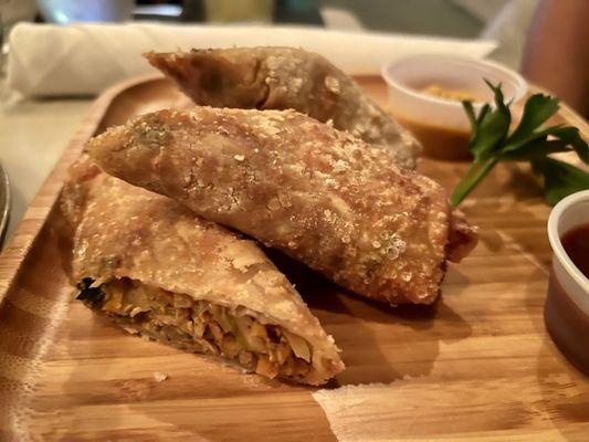 Jerk Chicken Eggrolls