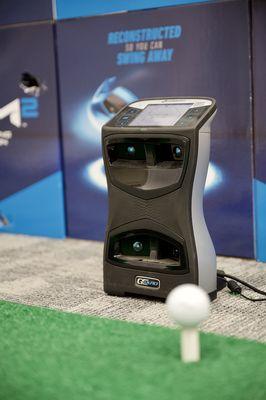 Both hitting bays are equipped with state-of-the-art Foresight GC Quad launch monitors