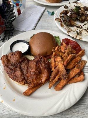 Buffalo chicken sandwich