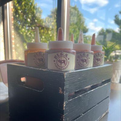 Bbq sauce basket