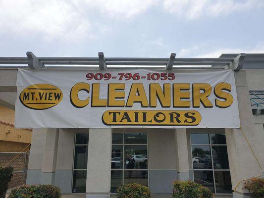 Mt. View Cleaners & Tailors banner