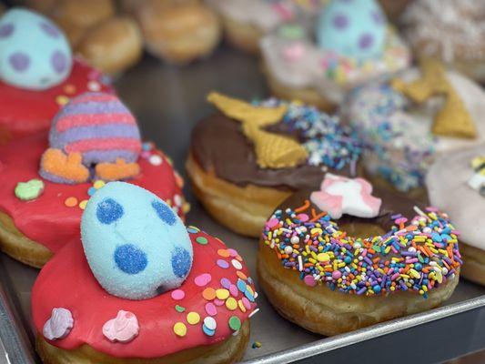 Easter inspired donuts