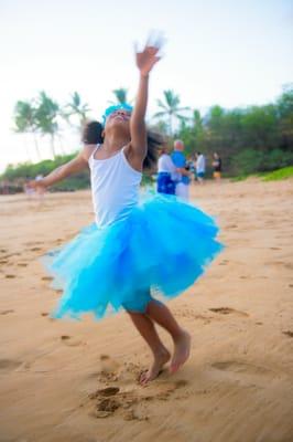 Dancin' on the beach