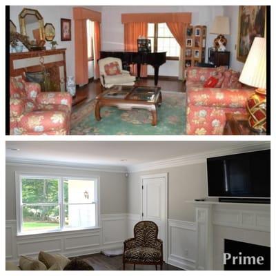 FAMILY ROOM BEFORE AND AFTER 2