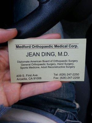 Business card