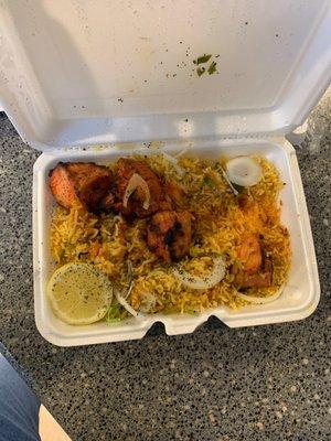 Tandoori Chicken Biryani