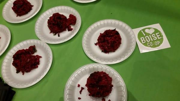 Beet tabouli from Boise Coop