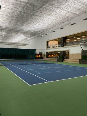 Tennis courts at Lifetime