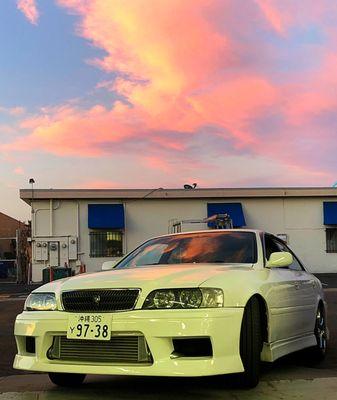 Restoring a Japanese Toyota Chaser JZX100 Tourer V drift car