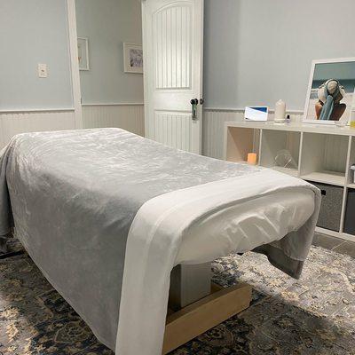 Large, clean, comfortable treatment rooms.