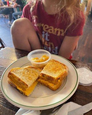 Kids grilled cheese