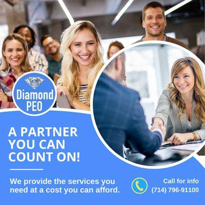 Diamond PEO
We Provide Services You Need at  a Cost You Can Afford!