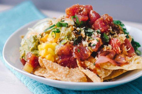 Poke Nachos