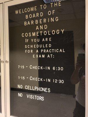 Board Of Barbering And Cosmetology