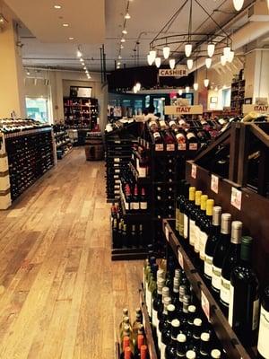 Love this wine store great selection and has a rustic feel