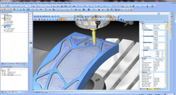 CAD/CAM Software for Multiaxis CNC Machining