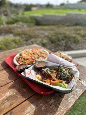 Birria Mini Taco (x2) with Nachos