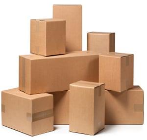 Corrugated Boxes:  Durable and easy to use, we carry a vast number of sizes to choose from.  Ready the very next day!