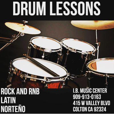 Drum lessons available