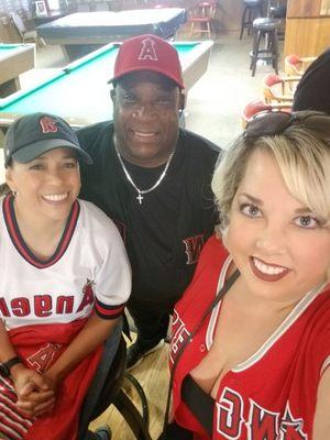 Go Angel's! Great stop before the game or after!