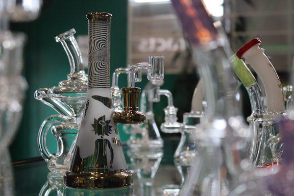 Bongs bubblers and pipes also readily available here at Emerald.