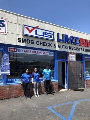 Smog check and DMV auto registration specialists are here to help you!