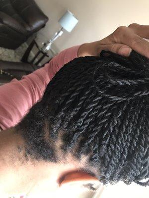 This will cost you $90 to have re braided