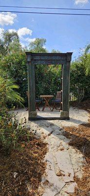 Entry way to a secret garden