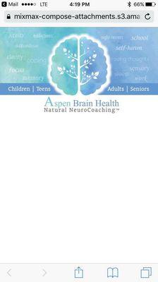 Www.AspenBrainHealth.com Sleep | Mood | Memory | Rage | Self-Harm | Attention | Focus | Children | Teens | Adults | Seniors | Med Free