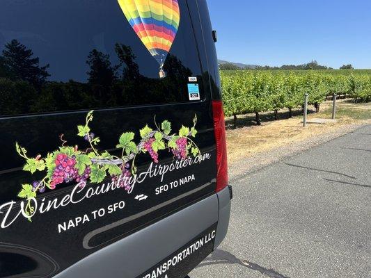 Wine country airporter