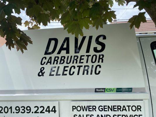 Davis Carburetor & Electric Svc