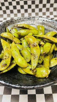 Garlic Edamame