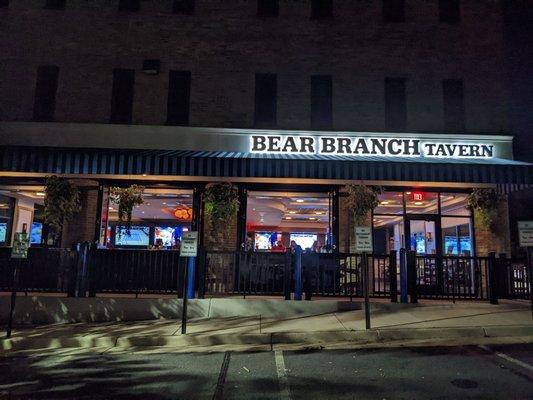 Bear Branch Tavern store front