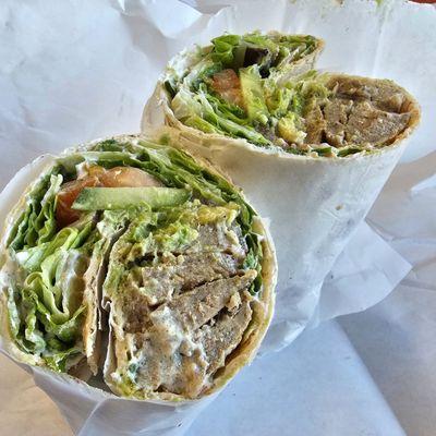 Shakloot Special wrap w/o pickles & feta