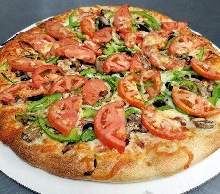 Veggie pizza