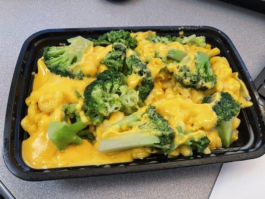 Broccoli & Garlic and Broccoli Mac and Cheese