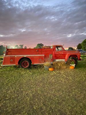 Red truck