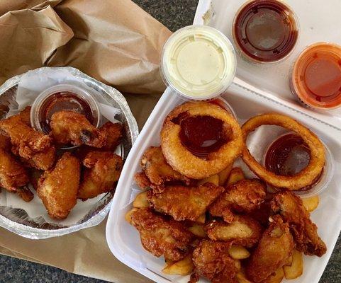 Chicken Wings & Chicken Wing Dinner