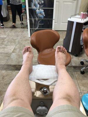 Get your toes taken care of