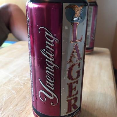 16 oz can of Yuengling Lager for $1.99