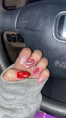 christmas nails