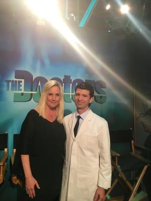 Dr. Bardia Anvar Practice Director with Erin Brokovich, discussing the Natural Gas Leak in SFV on the Doctors Program.