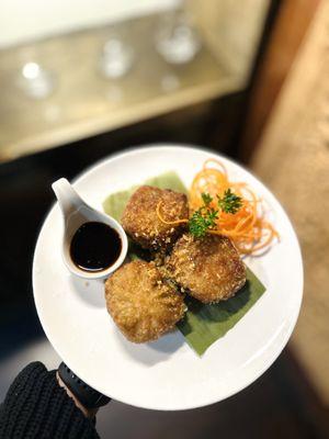 Chive dumplings